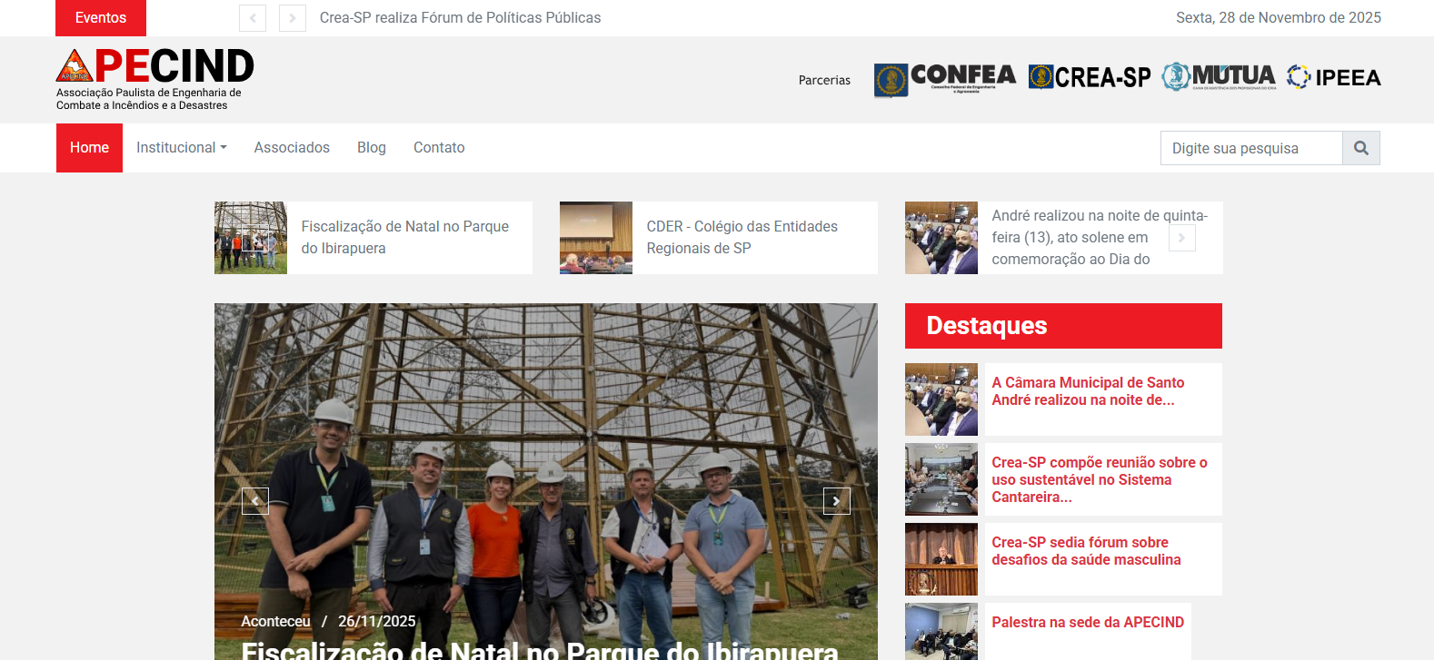 APECIND - Site Institucional