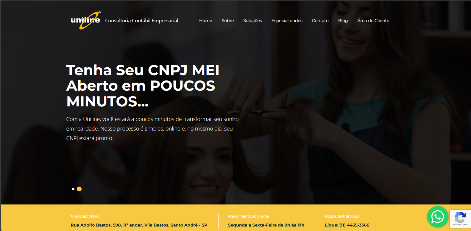 Projeto 3 - Website Institucional