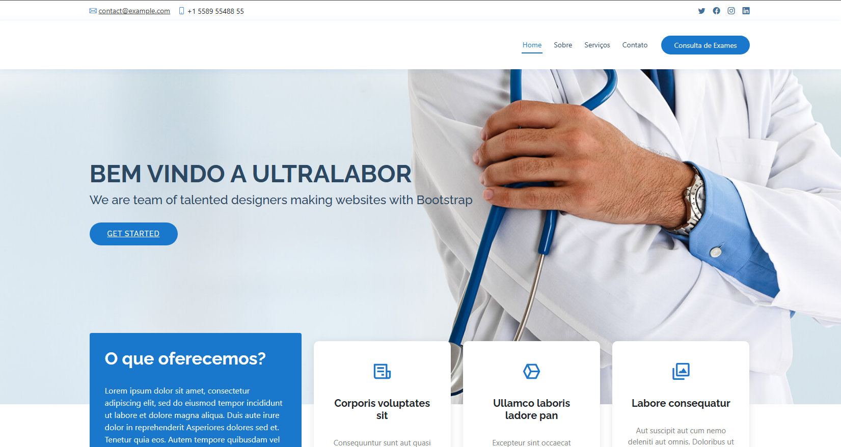 Clinic - Laboratório de Análises Clínicas